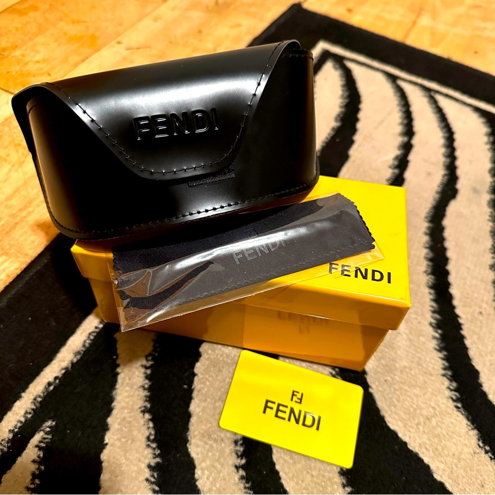 FENDI box and Sunglasses case